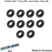 Load image into Gallery viewer, 10 X 2000-03 BMW M5 2000-02 Z8 23mm Valve Cover Mount Nut Rubber Seal 1 437 395
