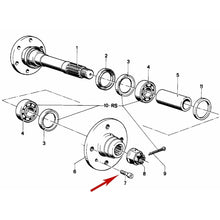 Load image into Gallery viewer, 2 1977-24 BMW 8 X 12 Front Rear Brake Disc Mounting Screw 1 123 072 GENUINE BMW
