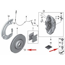 Load image into Gallery viewer, 2 1977-24 BMW 8 X 12 Front Rear Brake Disc Mounting Screw 1 123 072 GENUINE BMW
