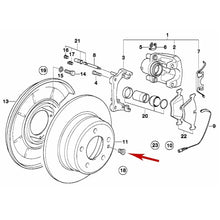 Load image into Gallery viewer, 2 1977-24 BMW 8 X 12 Front Rear Brake Disc Mounting Screw 1 123 072 GENUINE BMW
