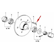 Load image into Gallery viewer, 2 1977-24 BMW 8 X 12 Front Rear Brake Disc Mounting Screw 1 123 072 GENUINE BMW
