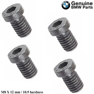 4 X 77-24 BMW 8 X 12 Front Rear Brake Disc Mounting Screw 1 123 072 GENUINE BMW