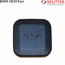 Load image into Gallery viewer, 1991-03 BMW 3 5 7 8 M Engine Oil Filler Cap with Oil Can OEM Reutter 1 743 294
