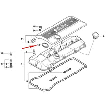 Load image into Gallery viewer, 1993-06 BMW 3 5 M X Z Valve Cover to Coil Cover Oil Filler Seal Gasket 7 526 447
