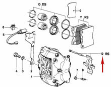 Load image into Gallery viewer, 1977-87 BMW 5 6 7 Both Front Brake Caliper Pad Slide Pin Spring Lube Hardware
