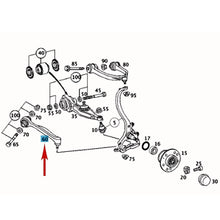 Load image into Gallery viewer, Front Left Lower Thrust Control Arm 2000-06 Mercedes CL S 350 430 500 55 600 65
