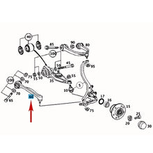 Load image into Gallery viewer, 2000-06 Mercedes CL S 350 430 500 55 600 65 Left Front Lower Thrust Control Arm
