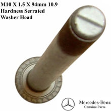 Load image into Gallery viewer, 1982-02 Mercedes 107 116 123 124 129 Steering Box Bolt M10 X 94 OE 129 990 11 01
