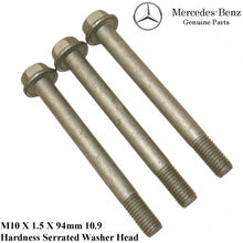 Load image into Gallery viewer, 1982-02 Mercedes 107 116 123 124 129 Steering Box Bolt M10 X 94 129 990 11 01 OE
