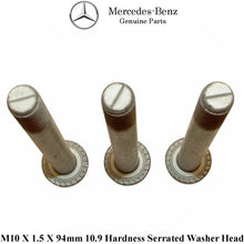 Load image into Gallery viewer, 1982-02 Mercedes 107 116 123 124 129 Steering Box Bolt M10 X 94 129 990 11 01 OE
