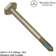 Load image into Gallery viewer, 1992-99 Mercedes W140 S Class Power Steering Gear Box Bolt 140 990 61 01 OE MB
