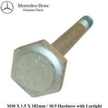 Load image into Gallery viewer, 1992-99 Mercedes W140 S Class Power Steering Gear Box Bolt 140 990 61 01 OE MB
