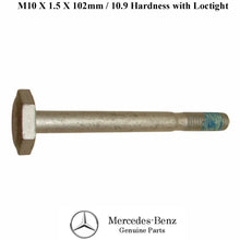 Load image into Gallery viewer, 1992-99 Mercedes W140 S Class Power Steering Gear Box Bolt 140 990 61 01 OE MB
