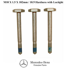 Load image into Gallery viewer, 3 X 1992-99 Mercedes W140 S Class Power Steering Gear Box Bolt 140 990 61 01
