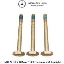 Load image into Gallery viewer, 3 X Power Steering Gear Box Bolt 1992-99 Mercedes W140 S Class 140 990 61 01
