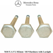 Load image into Gallery viewer, 3 X 1992-99 Mercedes W140 S Class Power Steering Gear Box Bolt 140 990 61 01
