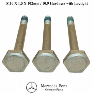 3 X 1992-99 Mercedes W140 S Class Power Steering Gear Box Bolt 140 990 61 01