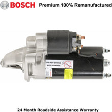 Load image into Gallery viewer, 1986-93 Mercedes 190 260 300 CE E SE SEL SL TE Bosch Reman Starter Motor SR45X
