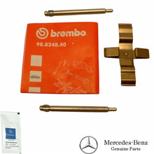 Load image into Gallery viewer, Rear Brake Caliper Pad Slide Pin Spring Kit 2002-05 Mercedes ML 500 ML 55 AMG OE
