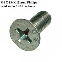 Load image into Gallery viewer, 1959-86 Mercedes Door Locking Eye Trunk Latch M6 X1.0mm Tapered Screw Genuine MB
