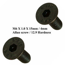 Load image into Gallery viewer, Front Rear Door Locking Eye Trunk Latch M6 X1.0mm Tapered Screw 1959-86 Mercedes
