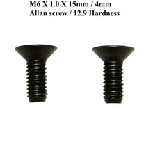 Load image into Gallery viewer, Front Rear Door Locking Eye Trunk Latch M6 X1.0mm Tapered Screw 1959-86 Mercedes
