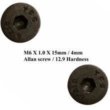 Load image into Gallery viewer, Front Rear Door Locking Eye Trunk Latch M6 X1.0mm Tapered Screw 1959-86 Mercedes
