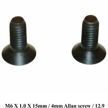 Load image into Gallery viewer, 1959-86 Mercedes Front Rear Door Locking Eye Trunk Latch M6 X1.0mm Tapered Screw

