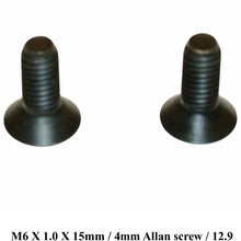 Load image into Gallery viewer, Front Rear Door Locking Eye Trunk Latch M6 X1.0mm Tapered Screw 1959-86 Mercedes
