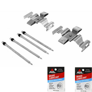 2002-09 Mercedes C CLK SLK AMG Front Brake Pad Spring Pin & Lube Hardware Kit