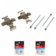 Load image into Gallery viewer, 2002-09 Mercedes C CLK SLK AMG Front Brake Pad Spring Pin &amp; Lube Hardware Kit
