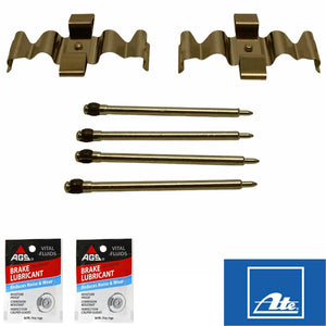 2001-06 Mercedes C CL CLK E S SL SLK Front Brake Caliper Pad Pin Spring Kits Ate