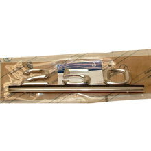 Load image into Gallery viewer, 1968-72 Mercedes W114 250 Trunk Lid 250 Emblem Badge + Seals Clips 114 817 09 15
