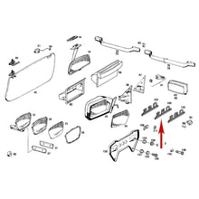Load image into Gallery viewer, 1968-72 Mercedes W114 250 Trunk Lid 250 Emblem Badge + Seals Clips 114 817 09 15
