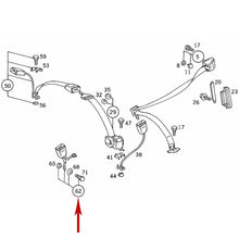 Load image into Gallery viewer, 1992-96 Mercedes W140 S Class 300 320 350 400 420 500 600 Seat Belt Buckle Lock

