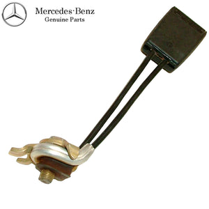 1983-85 Mercedes 380SEC 500SEC Left Rear Seat Belt Buckle Latch 126 860 63 69
