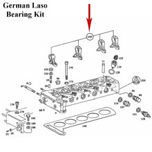 Load image into Gallery viewer, 1975-79 Mercedes 300D 300CD 300SD 300TD Camshaft Bearing Set Kit 617 586 09 05
