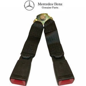 1983-85 Mercedes 240D 300D 300CD Rear Seat Belt Center & Left Double Buckle Lock