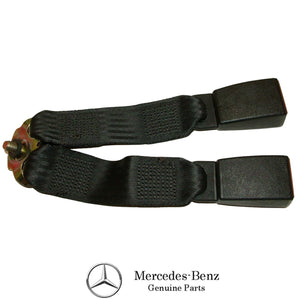 1983-85 Mercedes 240D 300D 300CD Rear Seat Belt Center & Left Double Buckle Lock
