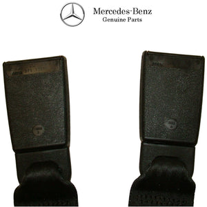 1983-85 Mercedes 240D 300D 300CD Rear Seat Belt Center & Left Double Buckle Lock
