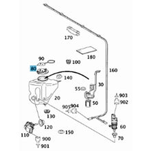 Load image into Gallery viewer, Windshield Washer Tank Cap Adaptor 2007-14 CL550 S350 S400 S550 S600 S63 S65 AMG

