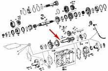 Load image into Gallery viewer, Mercedes 190C 190D 200 D 220 b Sb SE 230 250S 250SE Transmission Counter Shaft

