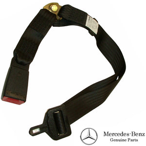1983-85 Mercedes 240D 300D 300CD Rear Center Seat Belt & Right Side Belt Buckle