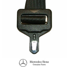 Load image into Gallery viewer, 1983-85 Mercedes 240D 300D 300CD Rear Center Seat Belt &amp; Right Side Belt Buckle
