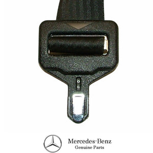 1983-85 Mercedes 240D 300D 300CD Rear Center Seat Belt & Right Side Belt Buckle