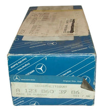 Load image into Gallery viewer, 1983-85 Mercedes 240D 300D 300CD Rear Center Seat Belt &amp; Right Side Belt Buckle

