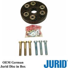 Load image into Gallery viewer, 85 Mercedes 380SE Rear Driveshaft Flex Disc Coupler Kit OEM German 126 410 06 15
