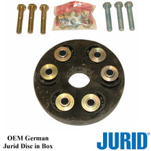 Load image into Gallery viewer, 85 Mercedes 380SE Rear Driveshaft Flex Disc Coupler Kit OEM German 126 410 06 15
