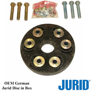 85 Mercedes 380SE Rear Driveshaft Flex Disc Coupler Kit OEM German 126 410 06 15