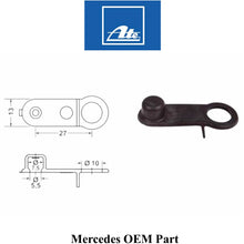 Load image into Gallery viewer, 2005-14 Mercedes E G GL ML R Front Brake Caliper Bleeder Screw Rubber Cap OE Ate
